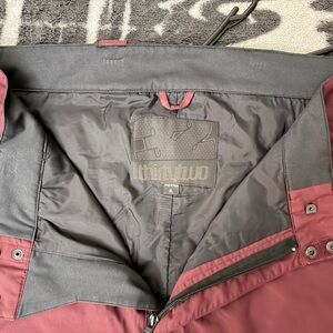 ThirtyTwo Men's Burgundy Snowboard Pants